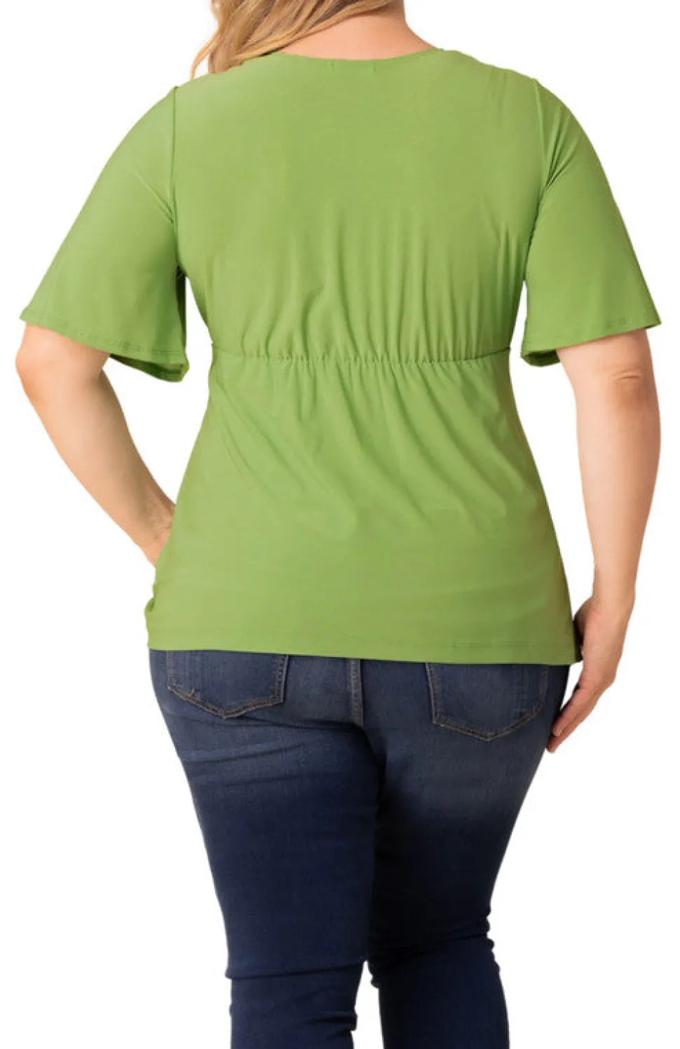 Abby Twist Front Top - Plus