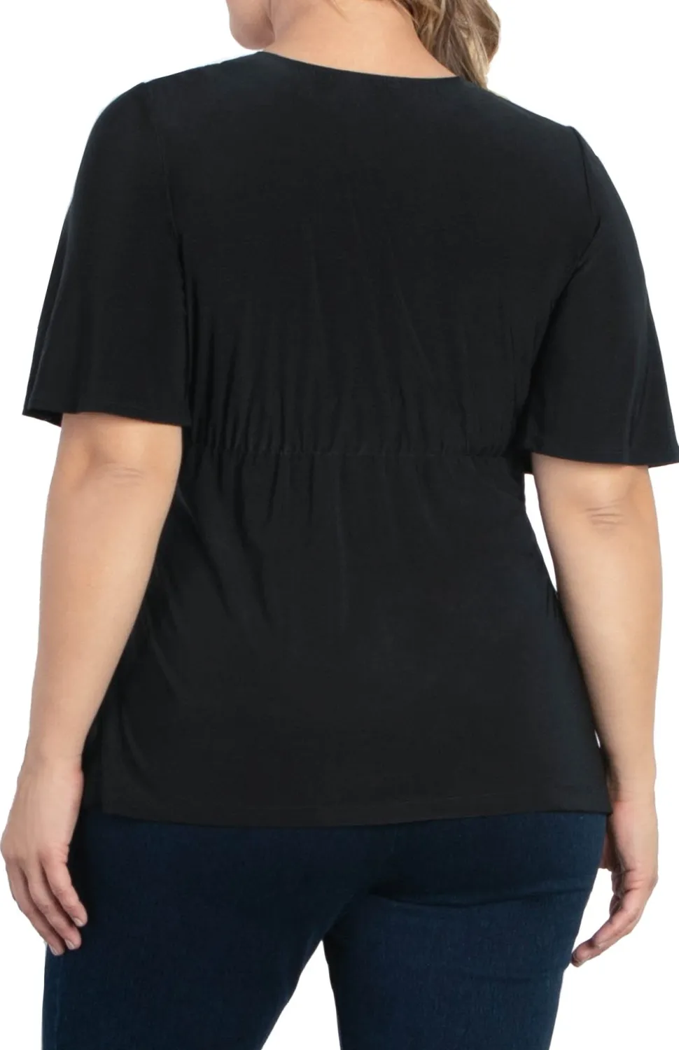 Abby Twist Front Top - Plus