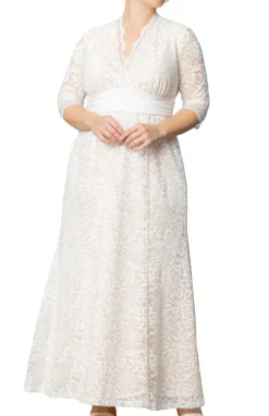 Amour Lace Wedding Gown - Plus