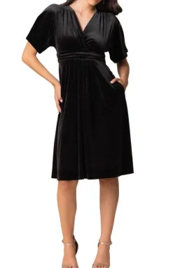 Angelic Velvet Cocktail Dress