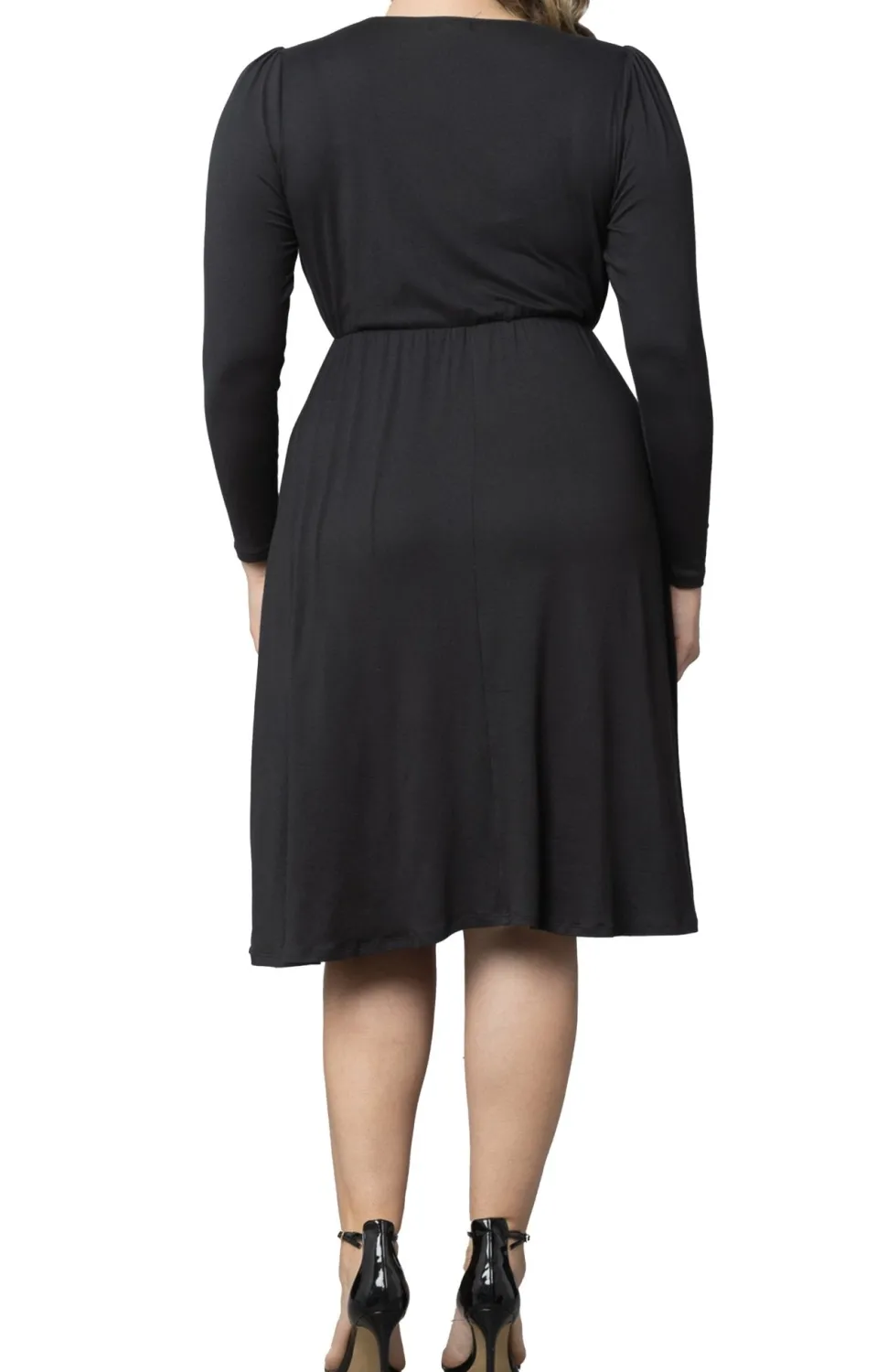 Aster Faux Wrap Dress - Plus