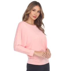 Banded Dolman Top