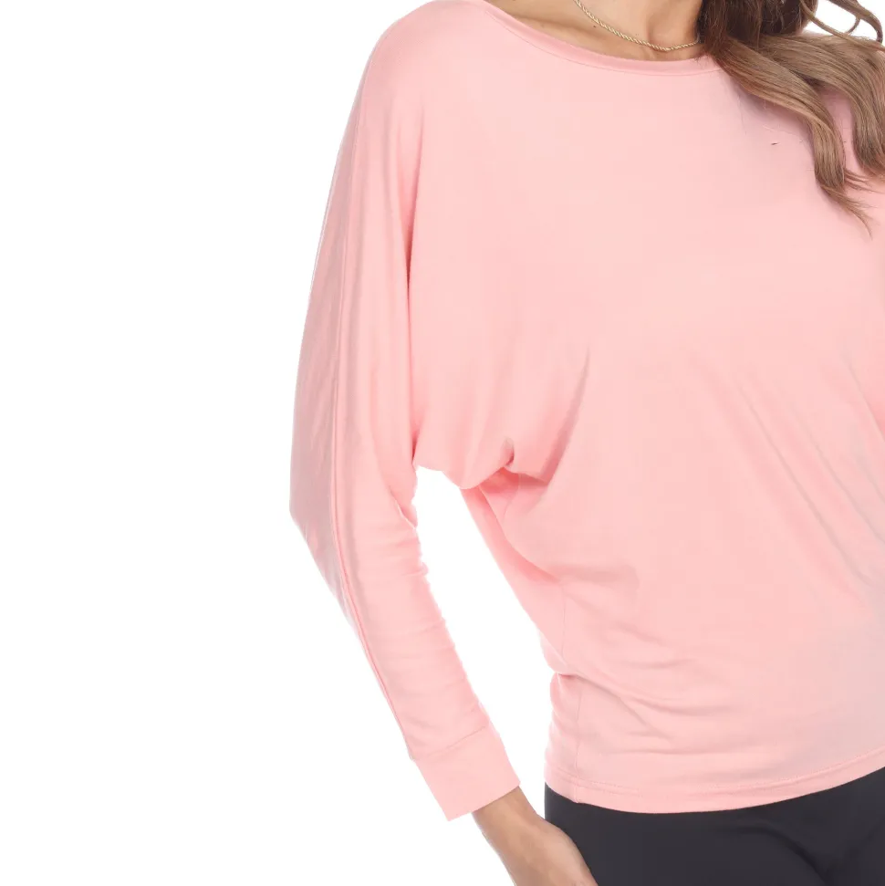 Banded Dolman Top
