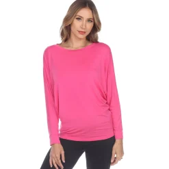Banded Dolman Top