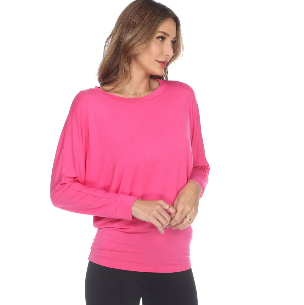 Banded Dolman Top