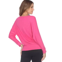 Banded Dolman Top