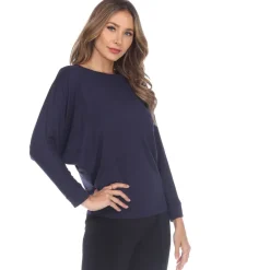 Banded Dolman Top