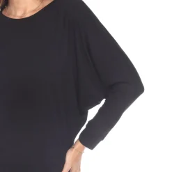 Banded Dolman Top