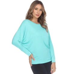 Banded Dolman Top