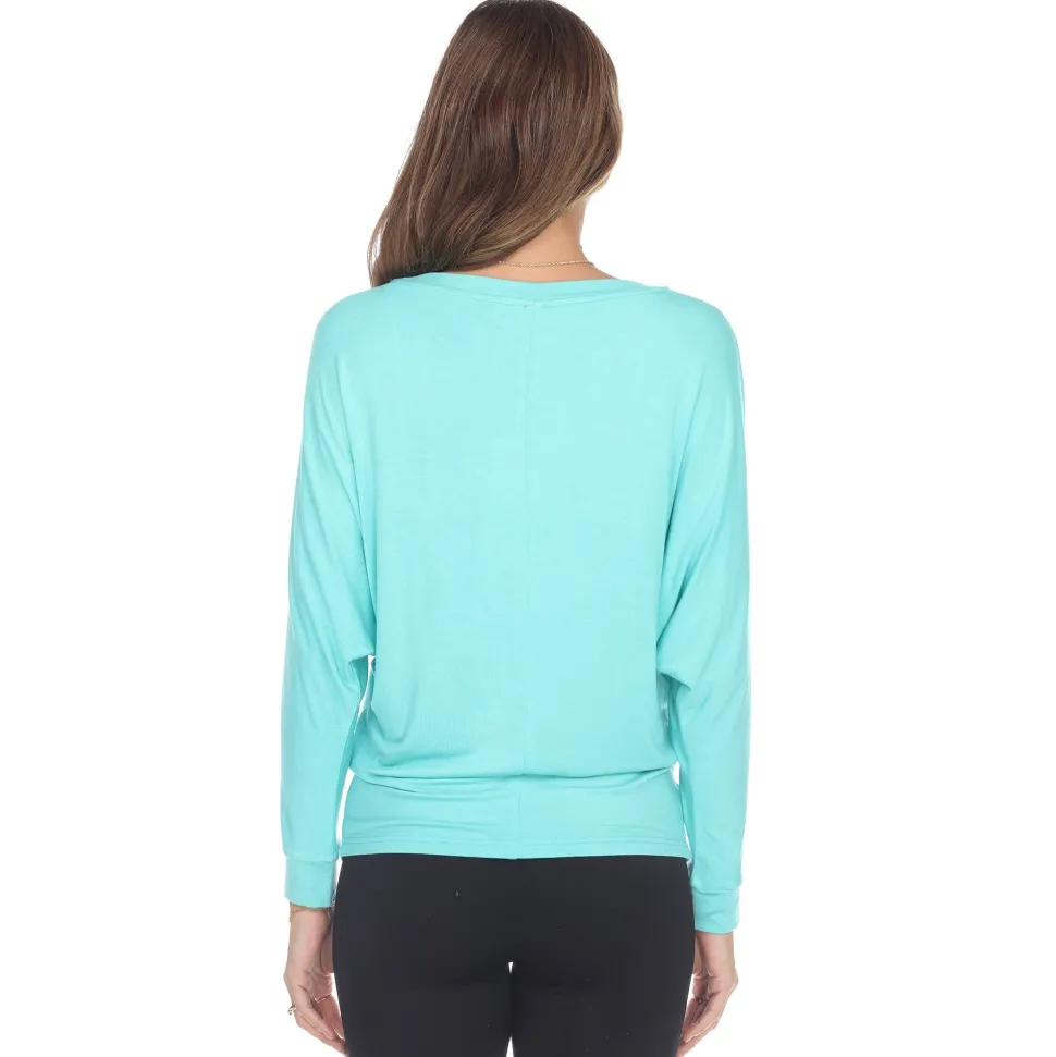 Banded Dolman Top