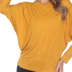 Banded Dolman Top