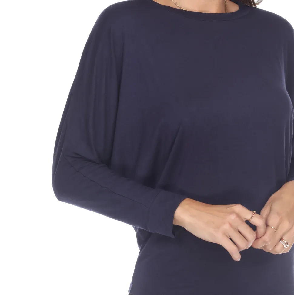 Banded Dolman Top