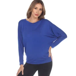 Banded Dolman Top