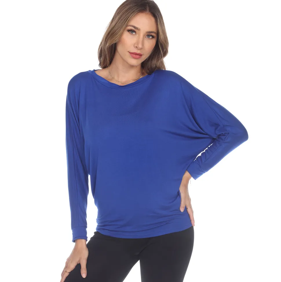 Banded Dolman Top