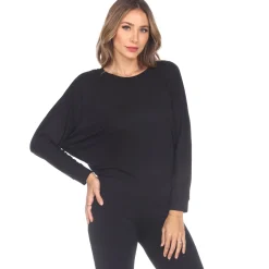Banded Dolman Top