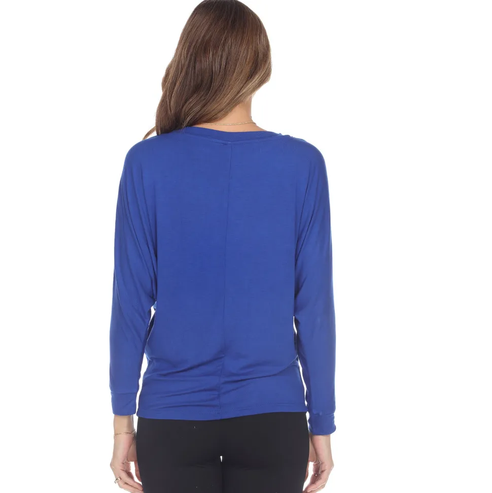 Banded Dolman Top