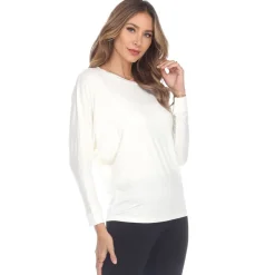 Banded Dolman Top