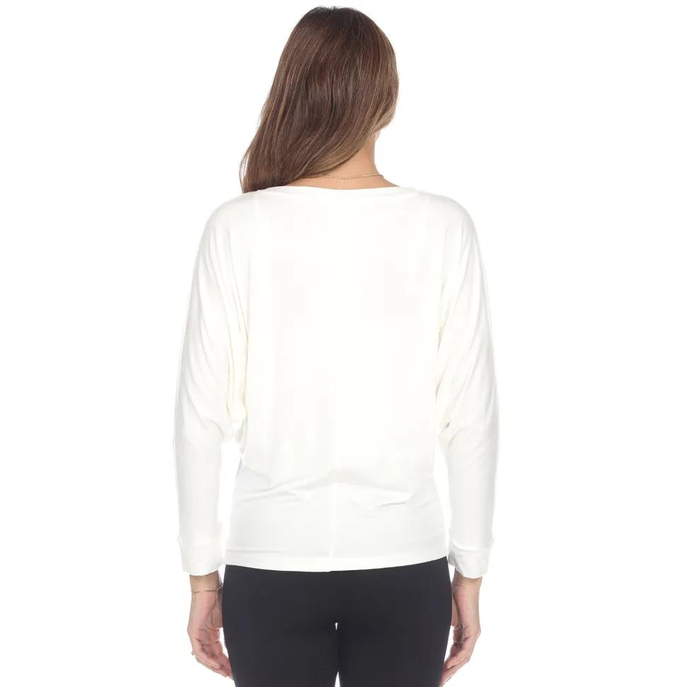 Banded Dolman Top