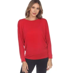 Banded Dolman Top