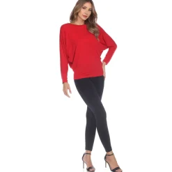 Banded Dolman Top