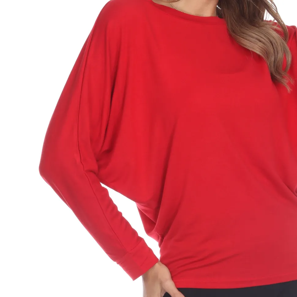 Banded Dolman Top