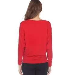 Banded Dolman Top