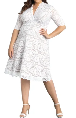 Bella Lace Dress - Plus