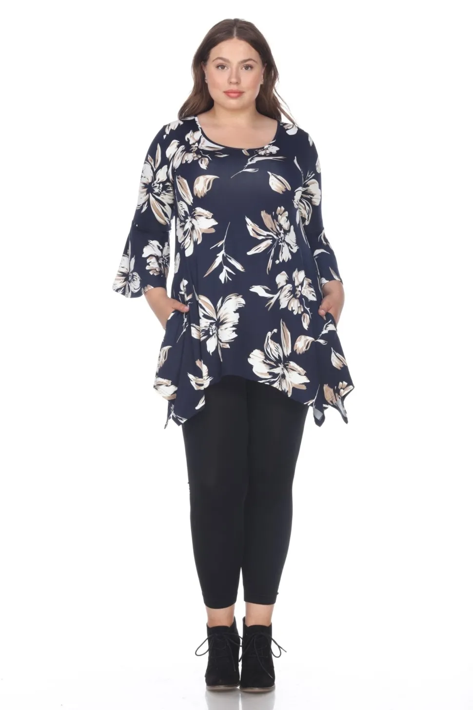 Blanche Tunic Top - Plus