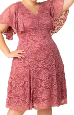 Camille Lace Cocktail Dress - Plus