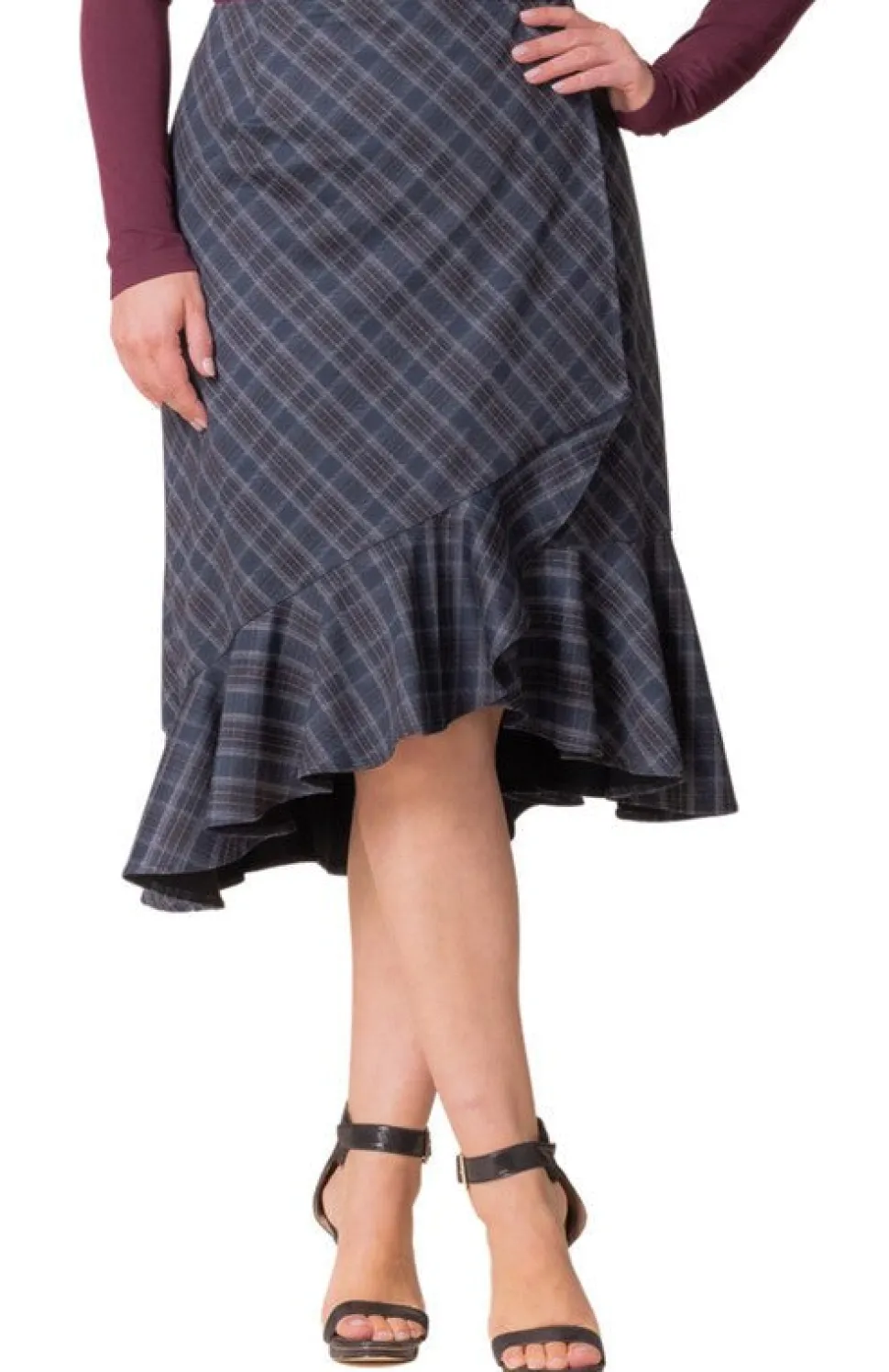 Carina Flounce Skirt - Plus