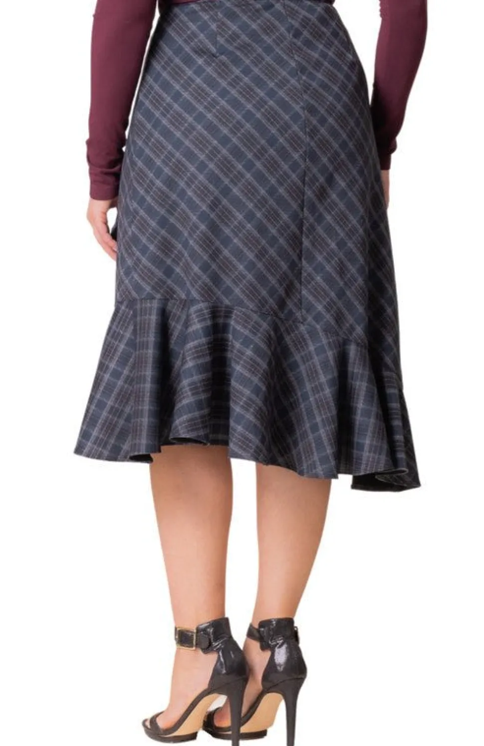 Carina Flounce Skirt - Plus