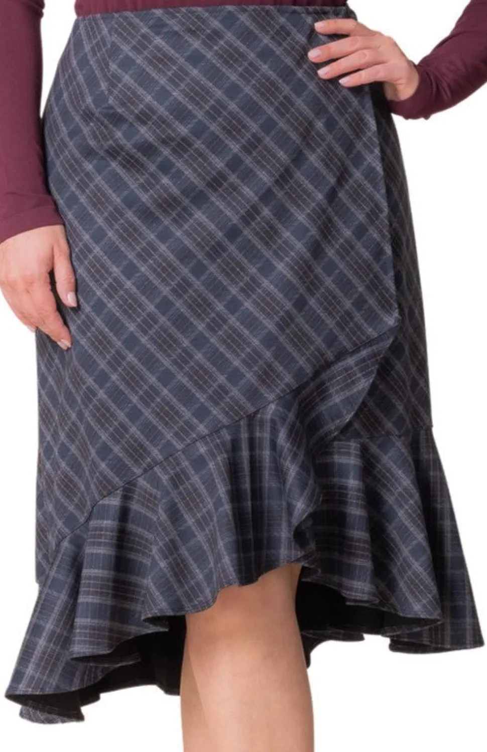 Carina Flounce Skirt - Plus