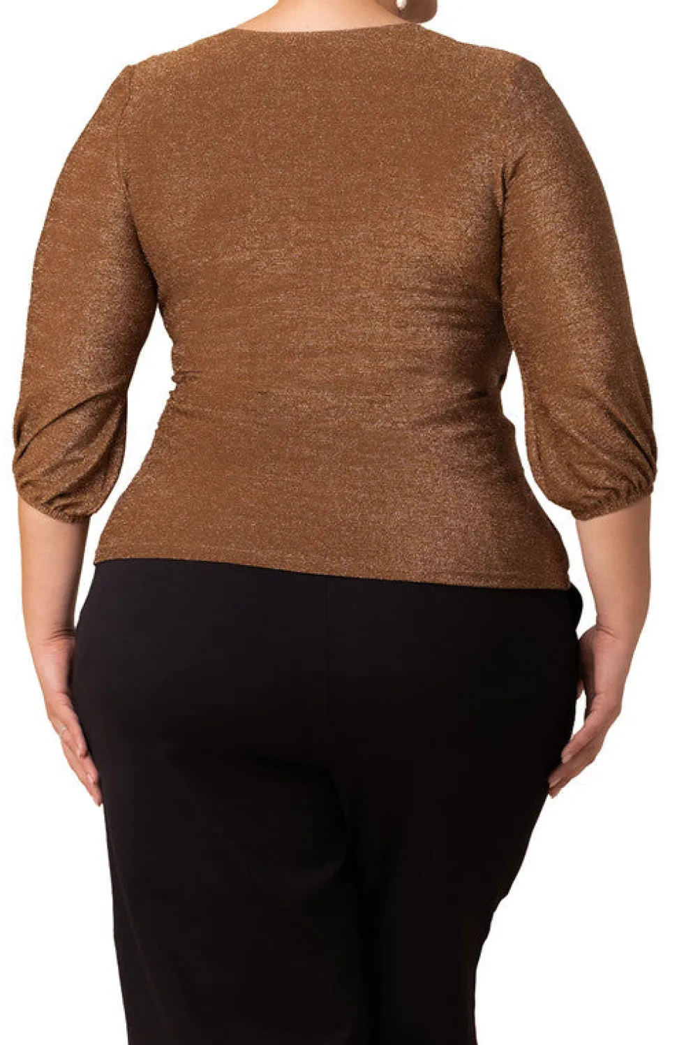 Celeste Faux Wrap Top - Plus