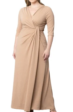 Champagne Romanced by Moonlight Gown - Plus