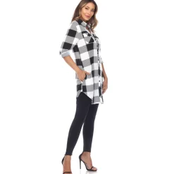 Classic Plaid Tunic Shirt