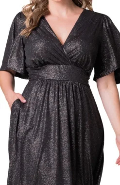 Crystal Cove Midi Cocktail Dress - Plus