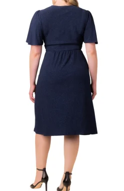 Crystal Cove Midi Cocktail Dress - Plus