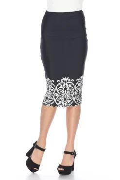 Cynthia Pencil Skirt
