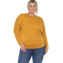 Dolman Sleeve Top - Plus