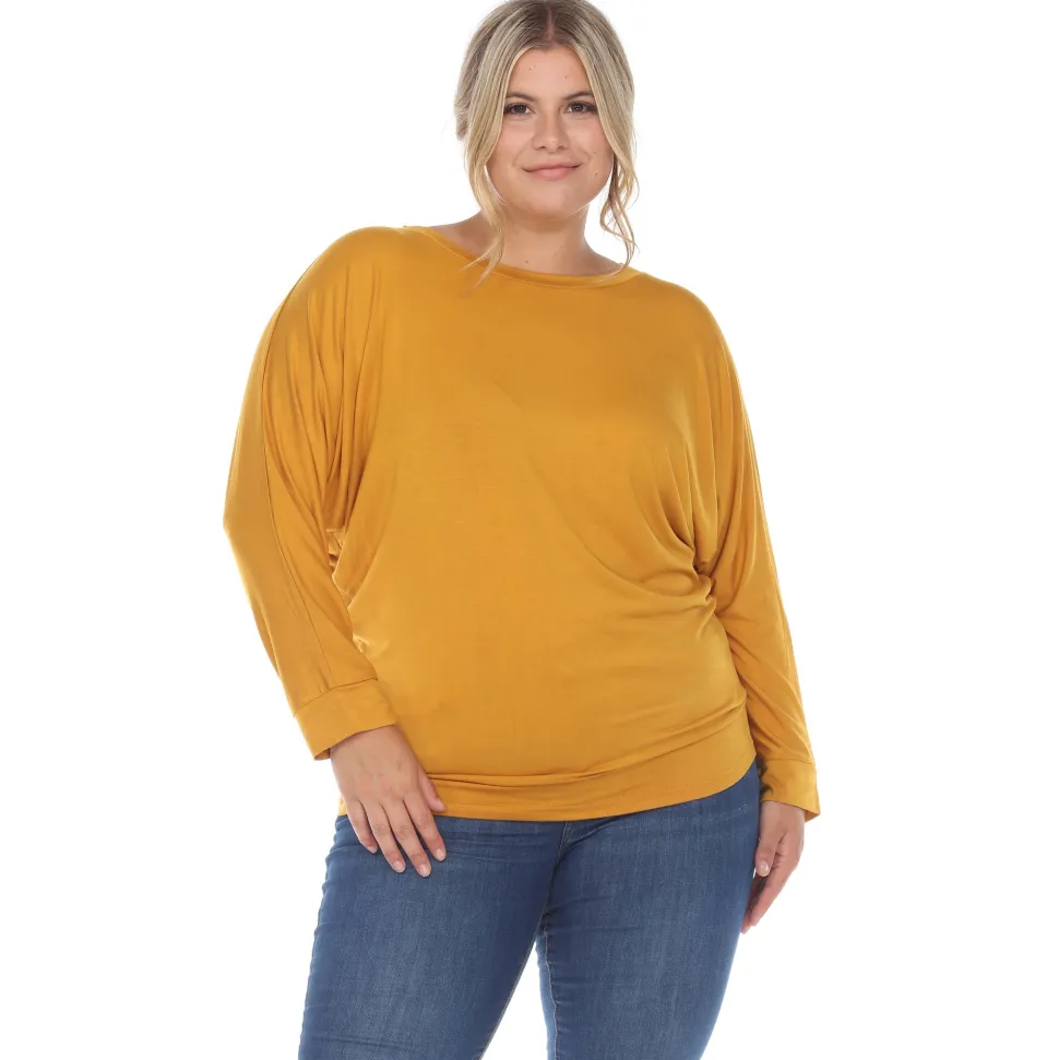 Dolman Sleeve Top - Plus