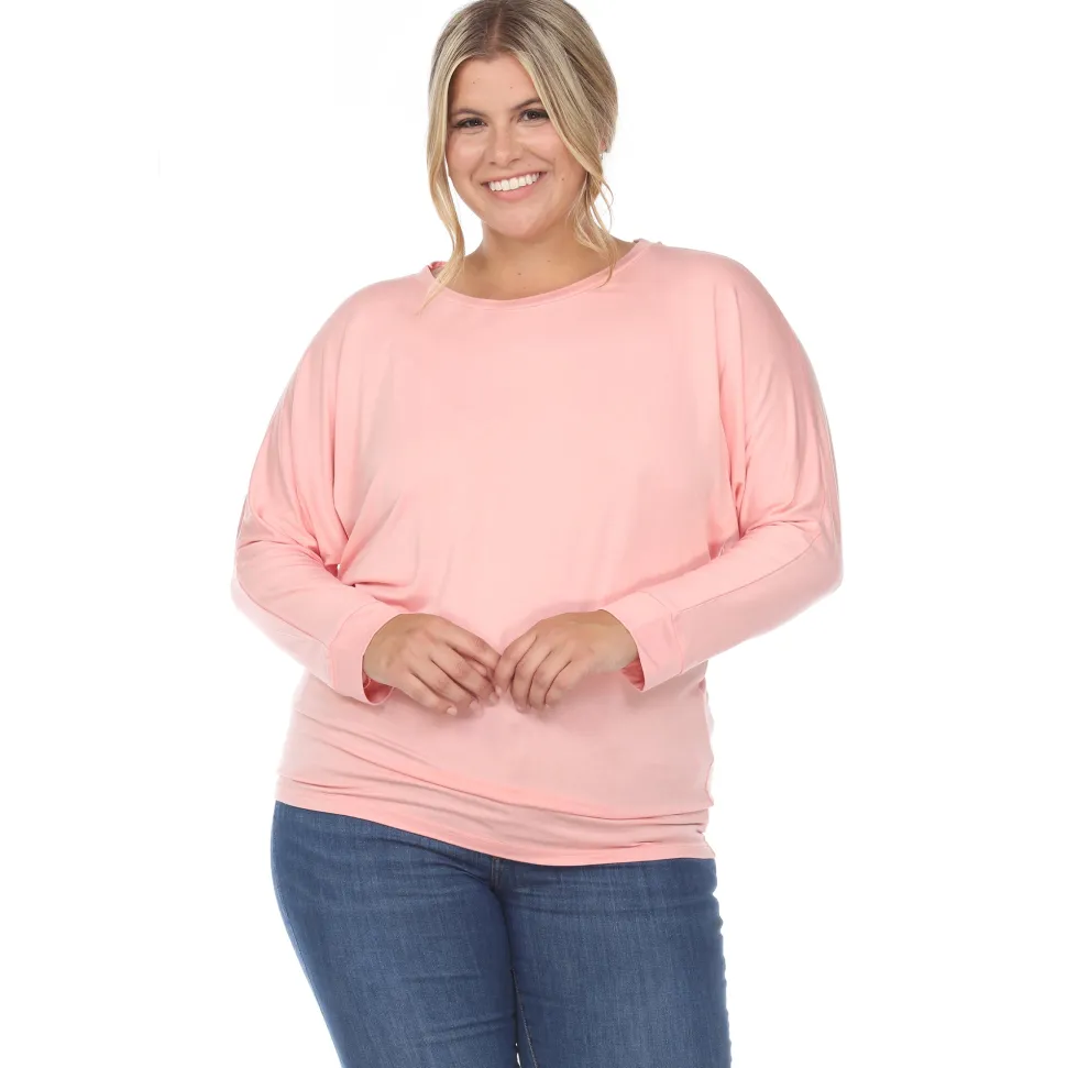 Dolman Sleeve Top - Plus