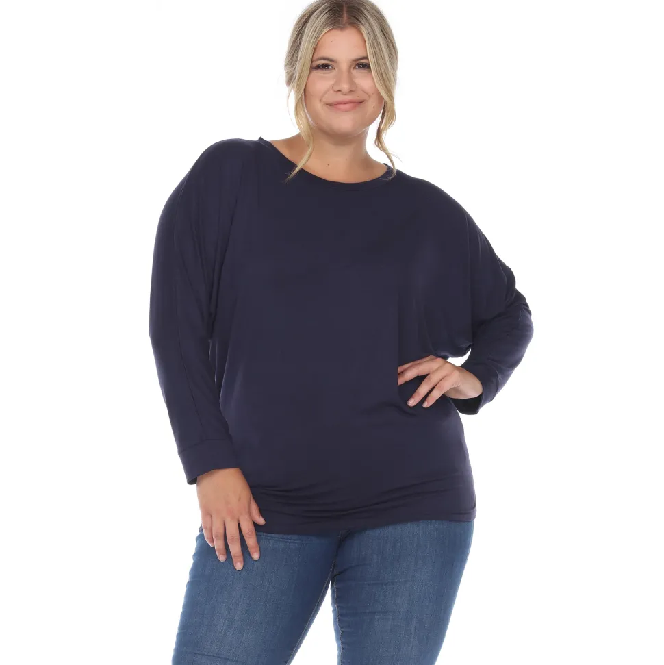Dolman Sleeve Top - Plus