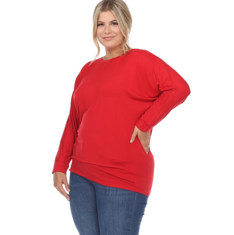 Dolman Sleeve Top - Plus
