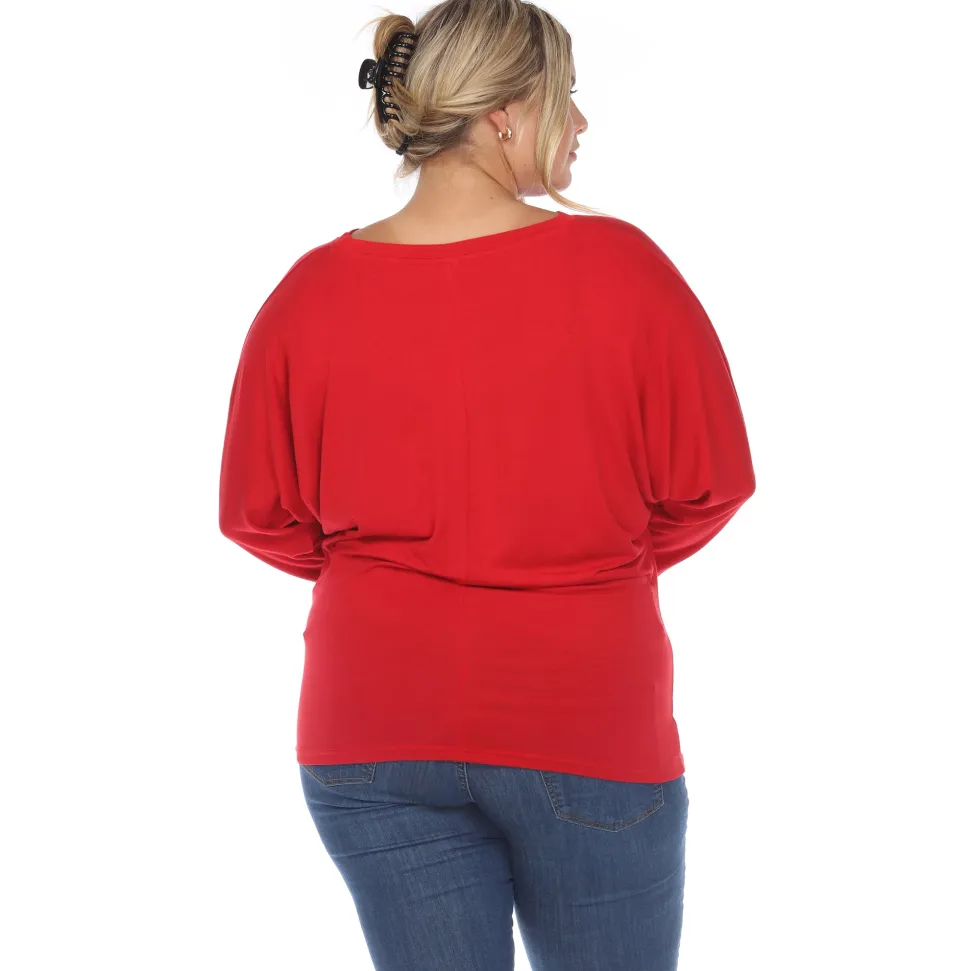 Dolman Sleeve Top - Plus