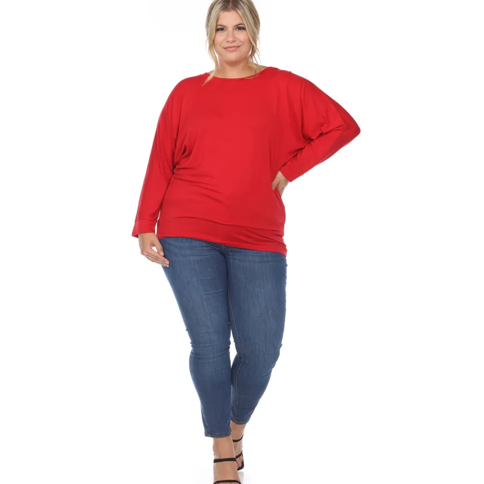 Dolman Sleeve Top - Plus