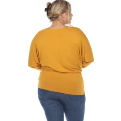 Dolman Sleeve Top - Plus