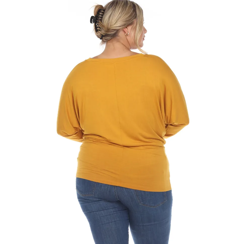 Dolman Sleeve Top - Plus