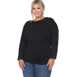 Dolman Sleeve Top - Plus