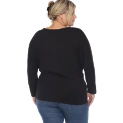 Dolman Sleeve Top - Plus