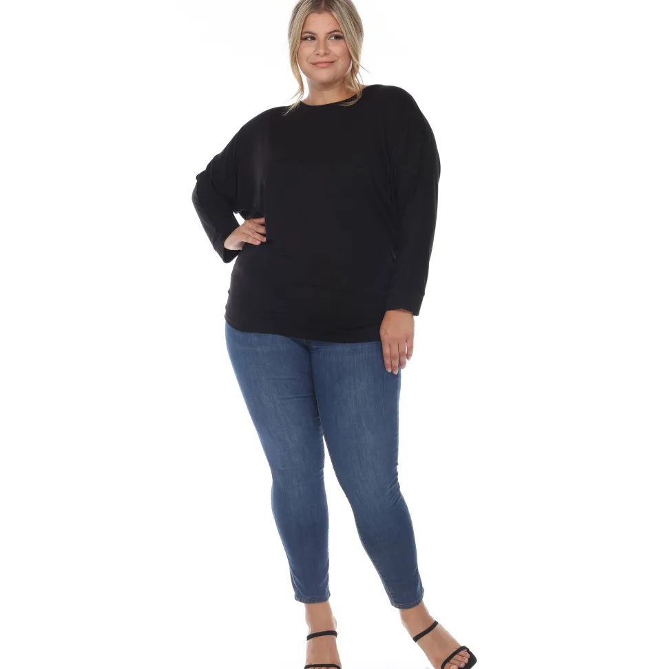 Dolman Sleeve Top - Plus